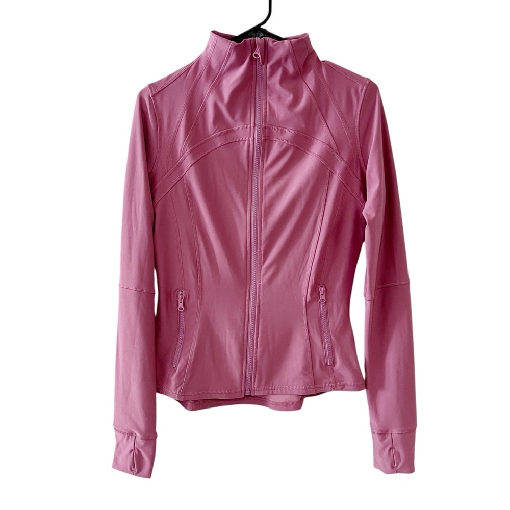 Active Queens Pink Zip Up Yoga Jacket